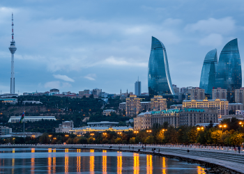 4.9% of tourists visits Azerbaijan from Georgia