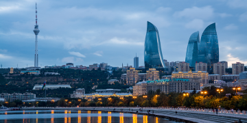 4.9% of tourists visits Azerbaijan from Georgia