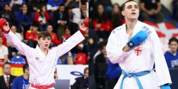 Two Georgian junior karate fighters become European champions