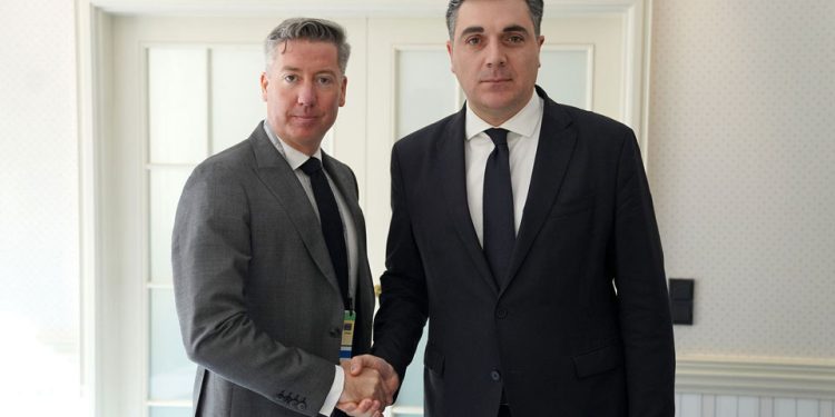 Georgian FM meets Munich Conference Vice-Chairman, CEO
