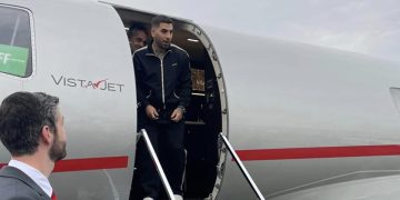 UFC Georgian Champion Ilia Topuria arrives in Tbilisi