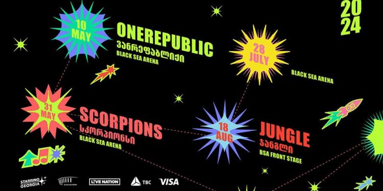 Black Sea Arena to host OneRepublic, Scorpions, Jungle