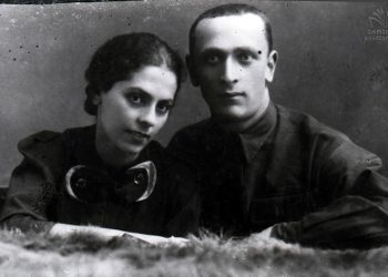 Lado Asatiani and his wife. Source: Iverieli