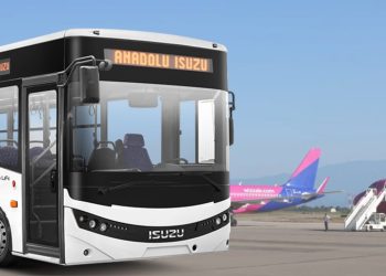 New shuttle bus service opens from Kutaisi center to the airport