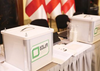 Ballot boxes. Source: parliament.ge