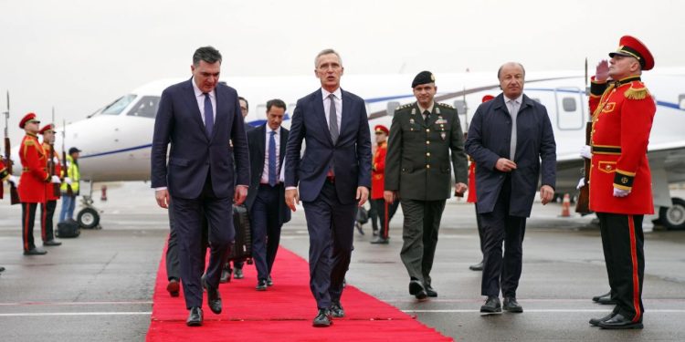 NATO Secretary General Jens Stoltenberg visits Georgia
