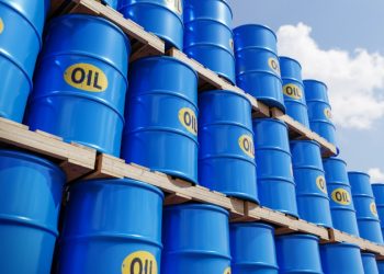 The price of oil on the stock exchange increases