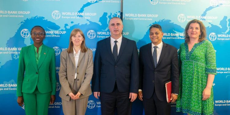 Lasha Khutsishvili meets Vice-President of the World Bank for Europe and Central Asia and Executive Director of the World Bank for Georgia
