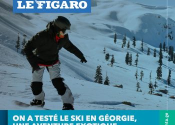 Le Figaro: Skiing in Georgia is exotic, accessible and full of adventure