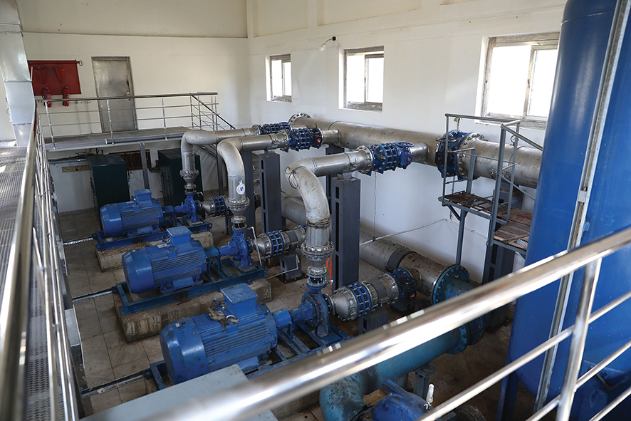 The Kutaisi water treatment plant
