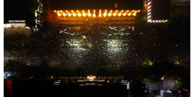 With 13 arrests, protest rally put to bed until noon