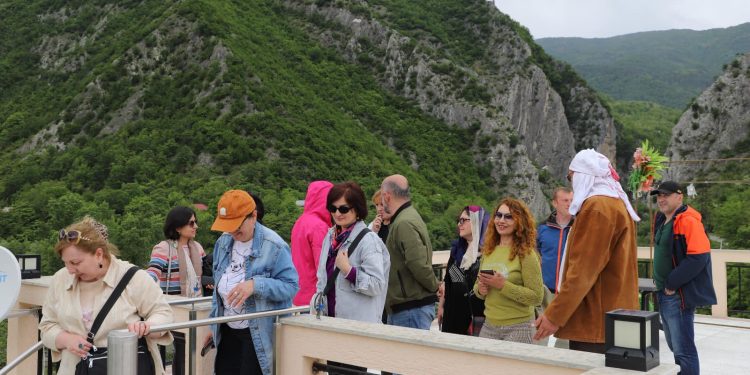 Georgian National Tourism Administration conducting an info-tour in Racha