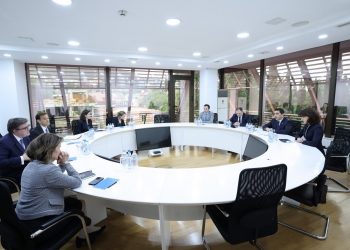 Shalva Papuashvili meets with James O’Brien