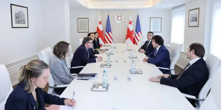 Gov’t: Georgian-American relations discussed at meeting between Irakli Kobakhidze and Jim O’Brien