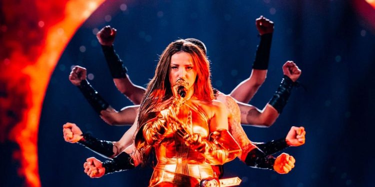 Georgia’s Nutsa Buzaladze ranks 21st at Eurovision 2024