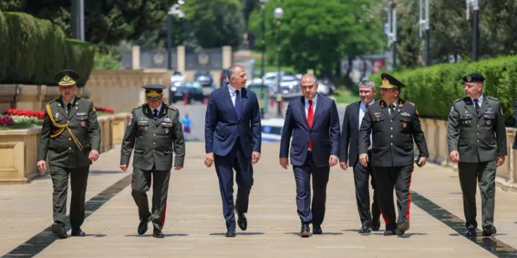 The Minister of Defense of Georgia is on an official visit to the Republic of Azerbaijan