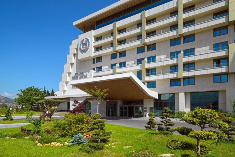 Sheraton Grand Tbilisi Metechi Palace Hotel, managed by the Marriott Group