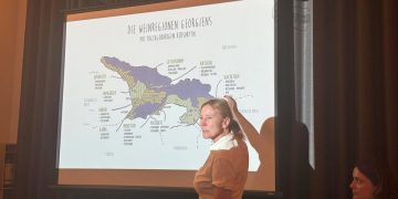 Georgian wine presentation-seminar held in Berlin
