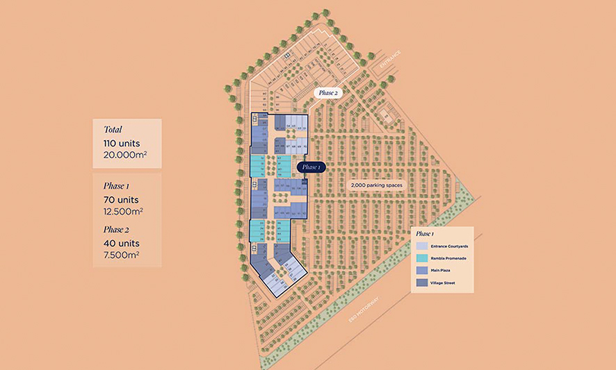Plans for the Tbilisi Outlet Village. Source: Tbilisi Outlet Village