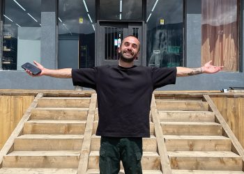 Lasha Kantsliani. Photo by the author