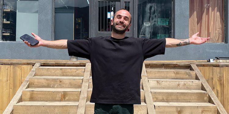 Lasha Kantsliani. Photo by the author