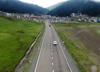 Roads Department completes reconstruction of 18km road to Bakhmaro Resort