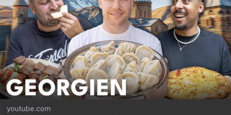 Renowned culinary blogger Lukas Galgenmüller prepares Youtube vlog about Georgia