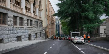 April 9 Street reconstruction is completed