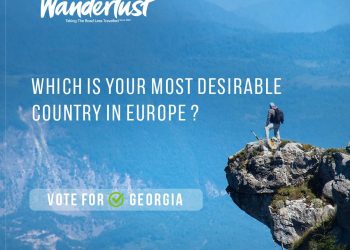 Wanderlust: Georgia nominated as most desirable tourist destination in Europe