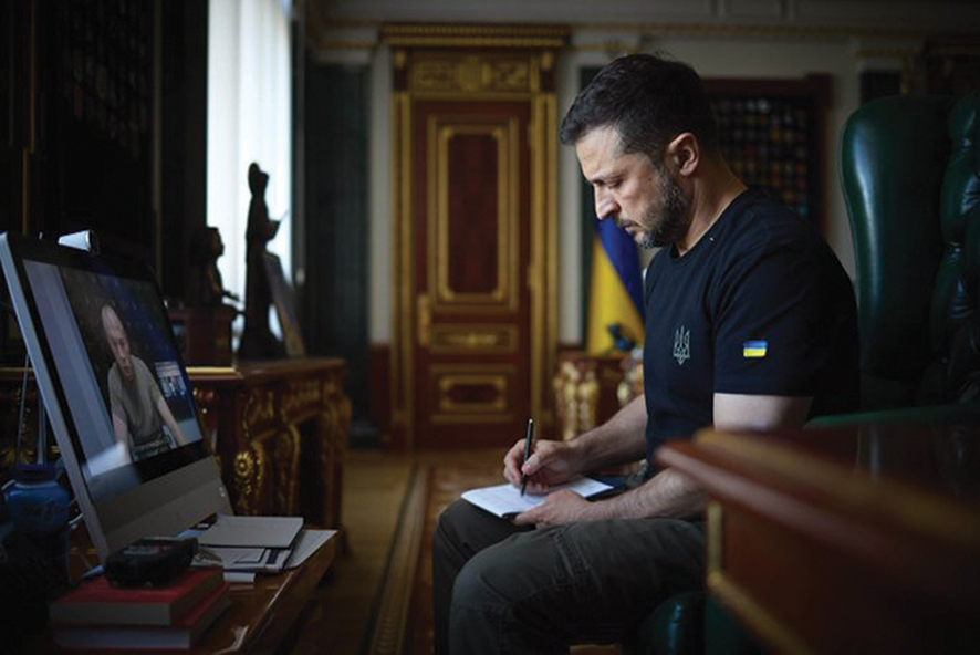 President Zelensky. Source: Zelensky's X page