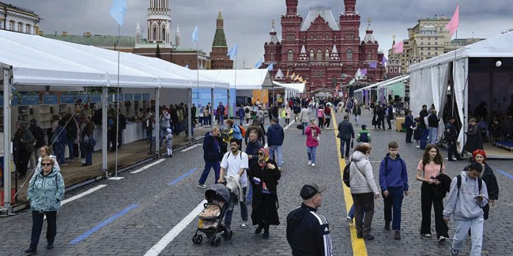 Moscow. Photo by Alexander Zemlianichenko Jr/Xinhua via ZUMA