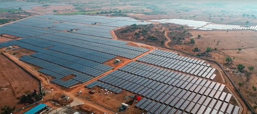 A ReNew solar plant in Telangana. Source: ReNew