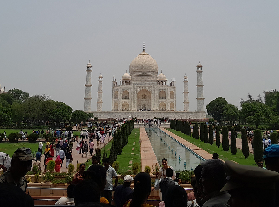 The Taj Mahal. Photo by the author