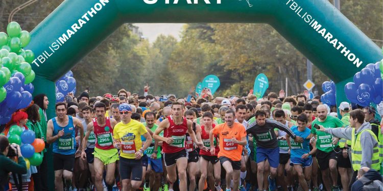 Ukrainian couple triumphs at Tbilisi Marathon