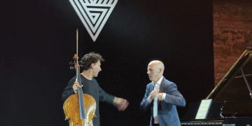 Julien Quentin and Edgar Moreau. Photo by the author