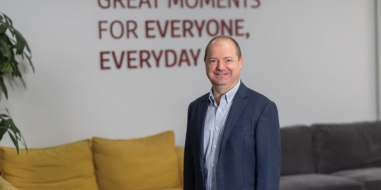 Jerome Akel, the Country Manager of Carrefour Georgia