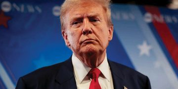 Donald Trump. Photo by Hannah Beier/Bloomberg/Getty Images