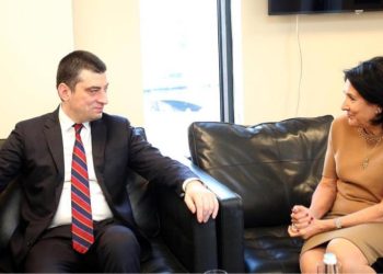 ‘Gakharia for Georgia’ party signs President’s “Georgian Charter”