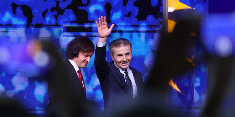 Bidzina Ivanishvili was named number one on the election list of Georgian Dream