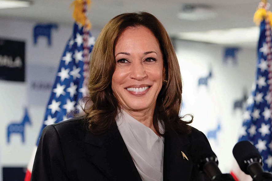 Kamala Harris. Photo by Erin Schaff/POOL via Getty Images