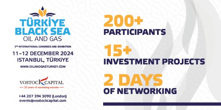 The 3rd International Congress and Exhibition Türkiye & Black Sea Oil and Gas to be Held on 11-12 December in Istanbul