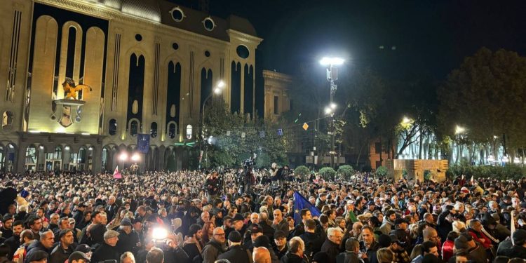 Opposition parties demand re-elections in Georgia, held by Int’l Election Administration