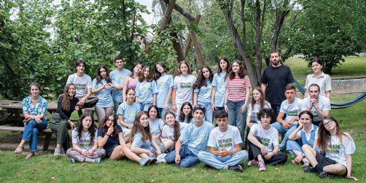 My fellow eco-campers. We were one of a few groups that studied here this summer. Source: UNDP