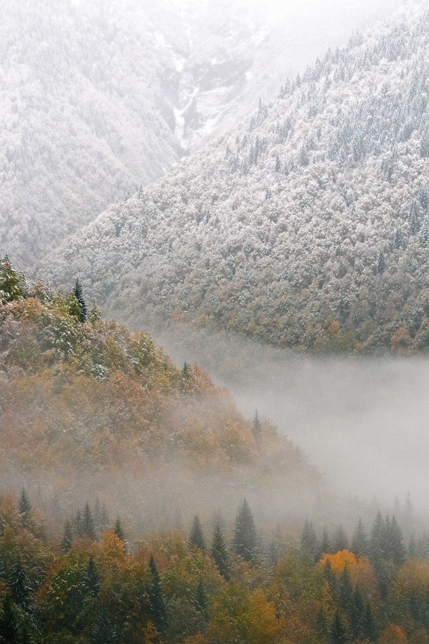 Svaneti welcomes winter. Photo by the author