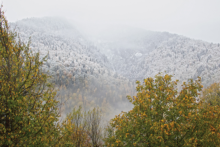 Svaneti welcomes winter. Photo by the author