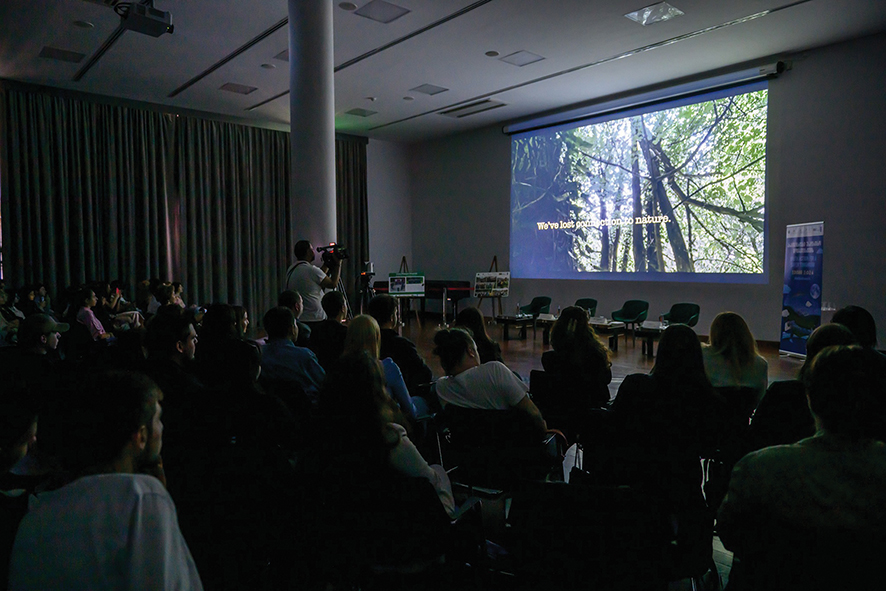 Screening of the documentary, ‘Thank You for This World.’ Photo by Gela Bedianashvili/UNDP