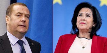Medvedev urges Georgian Dream to dismiss and arrest president Zurabishvili