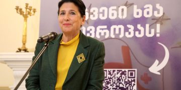 President: The Georgia standing in front of me today, is a free Georgia
