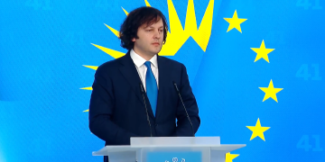 Prime Minister Irakli Kobakhidze holds post-election briefing