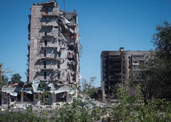Toretsk in July. Source: Reuters